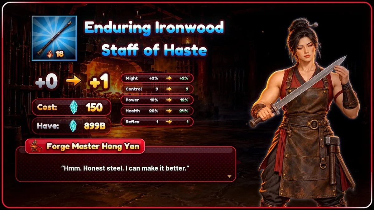 Hammer legendary gear
